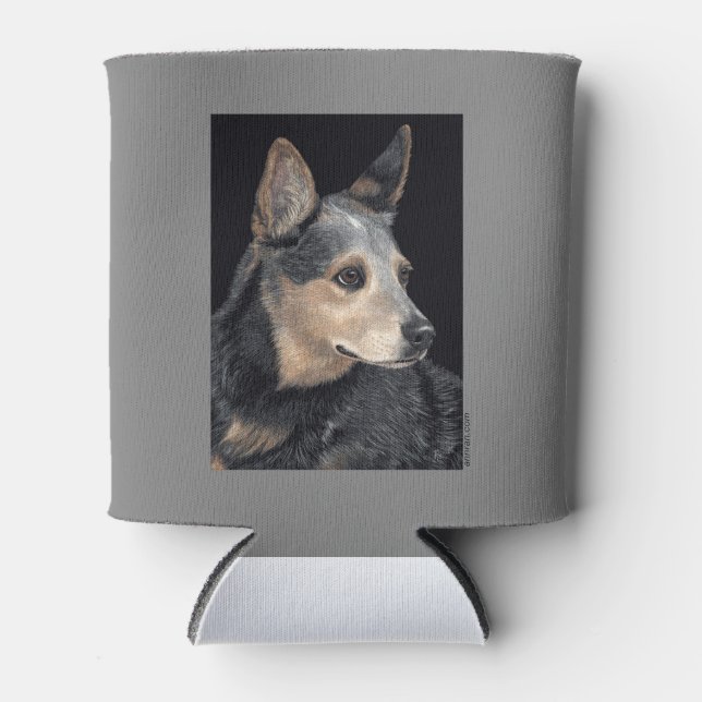 Porta-lata Cachorro - "Quigley" (Frente)