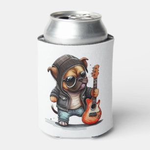 Porta-lata Cachorro Roll Rock Puppy (Três)
