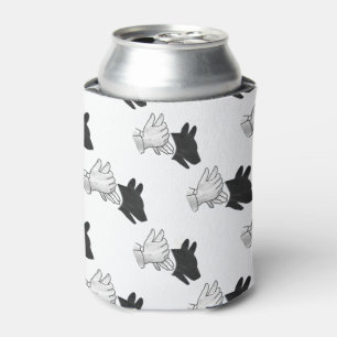 Porta-lata Cachorro Silhueta Mão