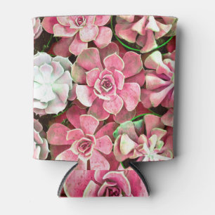 Porta-lata Cactus floresce, design de casamento romântico