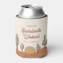 Porta-lata Cactus Themed Desert Bachelorette