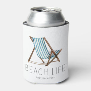 Porta-lata Cadeira de Cotações de Vida de Praia Férias de Ver