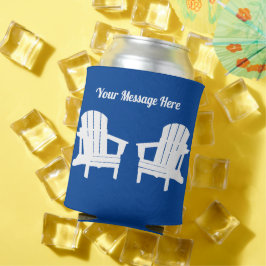 Porta-lata Cadeira de Praia - Isolante de Bebidas para Relaxa