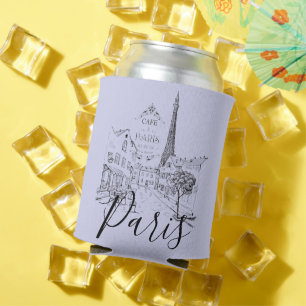 Porta-lata Café Paris   Cooler de Lata