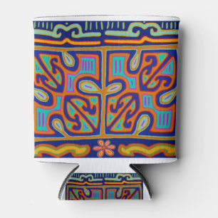 Porta-lata Caixa de Música Indígena Kuna - San Blas Mola