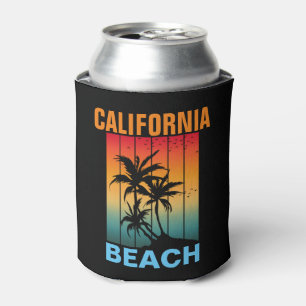 PORTA-LATA CALIFÓRNIA BEACH VINTAGE RETRO SUNSET PERSONALIZAD