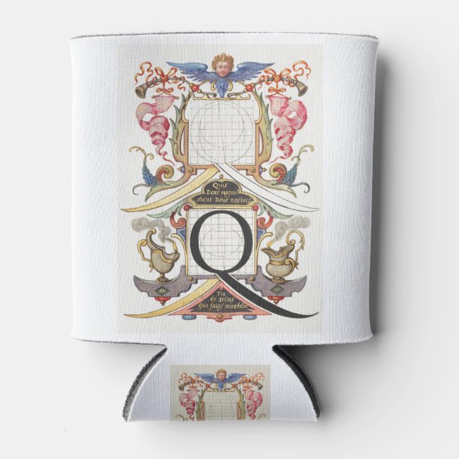 PORTA-LATA CALLIGRAPHY CALLIGRAPHY - LETRA Q JORIS HOEFNAGEL  (Frente)