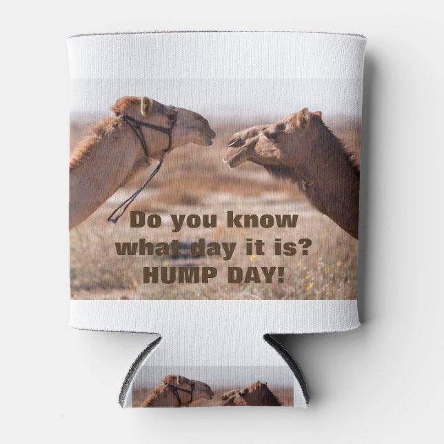 Porta-lata Camelos Hump Day (Frente)