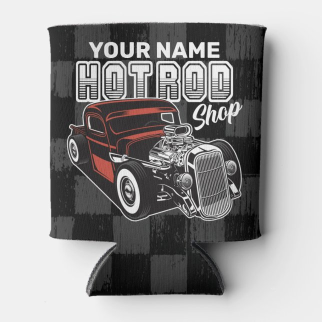 Porta-lata Caminhão de Garagem de Compro de Hot Rod Personali (Frente)