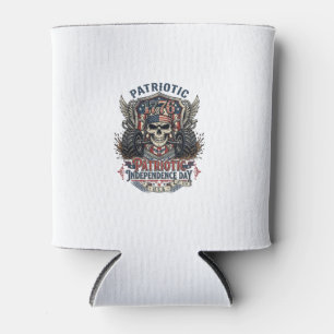 Porta-lata Caminhão Monstro Patriótico 1776 Off Road Skull Ca