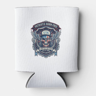 Porta-lata Caminhão Monstro Patriótico 1776 Off Road Skull Pe