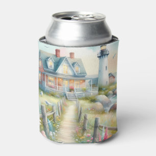 Porta-lata Caminho para a Cabana Costeira do Farol