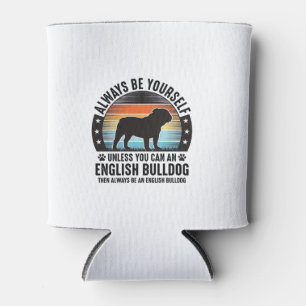 Porta-lata Camisa de Amante de Cachorro Vintage Sunset Englis