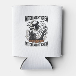 Porta-lata Camisa de Bruxa Vintage Noite de Coven de Hallowee
