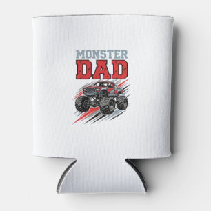 Porta-lata Camisa de Caminhão Monstro Vintage Pai Monstro Des