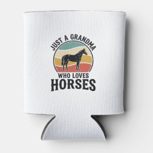 Porta-lata Camisa de desenho de gravura vintage da vovó ama c
