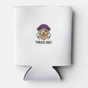 Porta-lata Camisa de desenho de gravura vintage de cachorro p