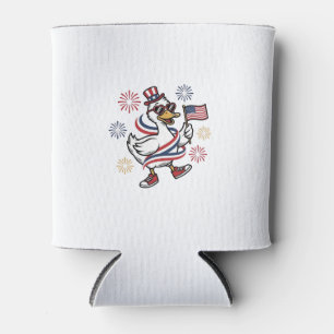 Porta-lata Camisa de desenho de gravura vintage de futebol de