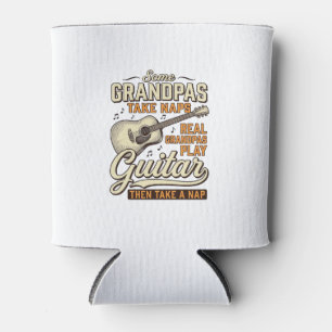 Porta-lata Camisa de desenho engravado vintage de guitarra do
