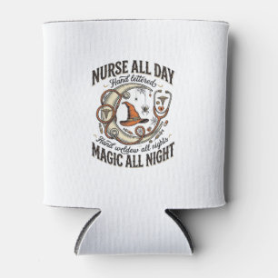 Porta-lata Camisa de Enfermeira de Halloween Médica Noturna B