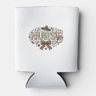Porta-lata Camisa de Enfermeira Festiva com Desenho de Gravur