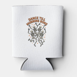 Porta-lata Camisa de Esqueleto Dançante Vintage Osso Engraçad
