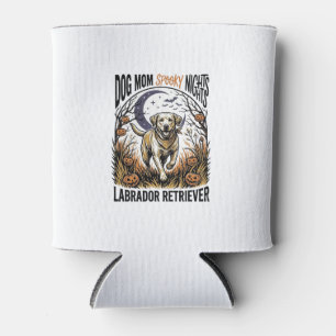 Porta-lata Camisa de Halloween Labrador Vintage Gráfica de Mã