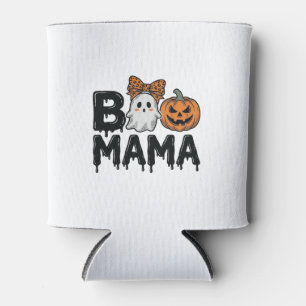 Porta-lata Camisa de Mãe Fantasma de Halloween Abóbora Boo Ma