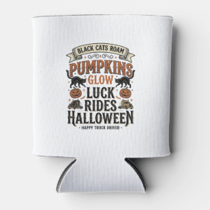Porta-lata Camisa de Motorista de Caminhão de Halloween com G