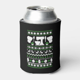 Porta-lata Camisa de Natal do Chef