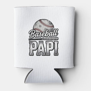 Porta-lata Camisa de Papai de Beisebol Vintage Desgastada Des