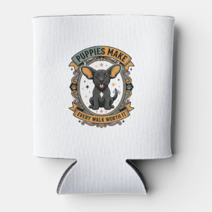 Porta-lata Camisa de passeio de cachorrinho para amantes de c