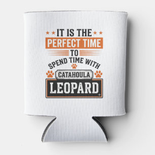 Porta-lata Camisa de tempo vintage do cão leopardo Catahoula