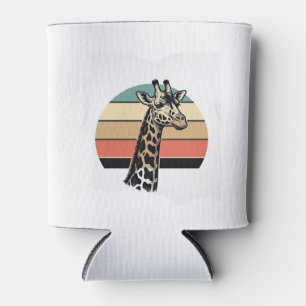 Porta-lata Camisa de vetor de design de safári de pôr do sol