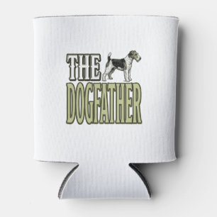 Porta-lata Camisa Desenho de Gravura Vintage Dog Father Terri