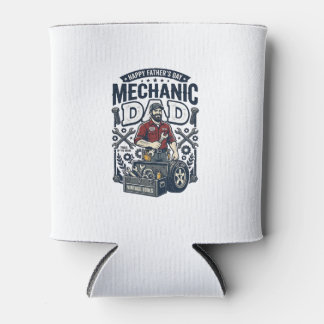 Porta-lata Camisa Dia do Pai Mecânico Pai Engraçado Presente