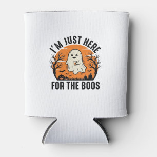 Porta-lata Camisa Divertida de Fantasma de Halloween Só Estou
