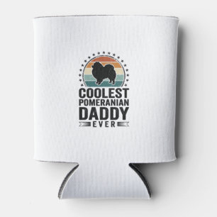 Porta-lata Camisa do Papai Pomerânia Mais Legal Camisa de Pap
