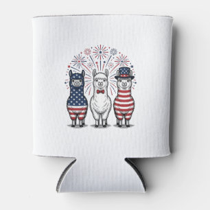 Porta-lata Camisa Vetorial Vintage de Fogos de Artifício de L