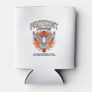 Porta-lata Camisa Vintage Cruz Pombo Domingo de Pentecostes