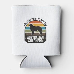 Porta-lata Camisa Vintage de Cachorro Amante de Australian Sh