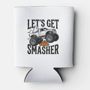 Porta-lata Camisa Vintage de Caminhão Monstro Esmagador de Ha