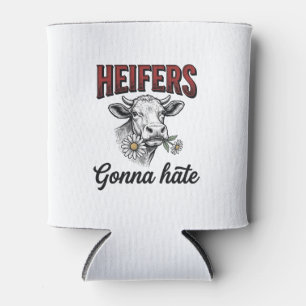 Porta-lata Camisas Engraçadas de Bezerros Vão Odiar Camisa Vi