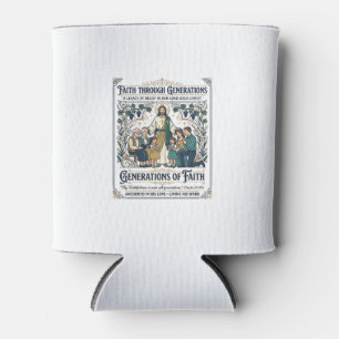 Porta-lata Camiseta Árvore Genealógica de Jesus Roupas Basead
