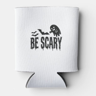 Porta-lata Camiseta Assustadora de Morcego Fantasma Vintage d