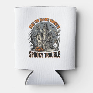 Porta-lata Camiseta Assustadora do Halloween dos Macacos Alad