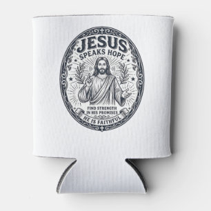Porta-lata Camiseta de Inclusão da Comunidade Surda ASL Jesus