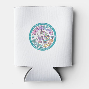 Porta-lata Camiseta Divertida Clube do Livro Mágico Unicórnio