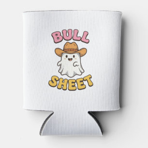 Porta-lata Camiseta engraçada vintage de cowboy fantasma fofo