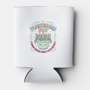 Porta-lata Camiseta Gráfica de Design Gráfico de Vaso Plantic